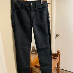 american eagle hi rise jeggings size 10